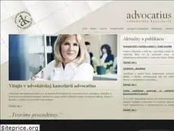 Sites similar to advocatius.sk