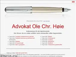 Sites similar to advokat-hoie.no