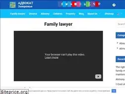 Sites similar to advokat-zaporozhye.com