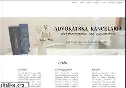 Sites similar to advokatbartko.sk