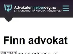 Sites similar to advokatenhjelperdeg.no