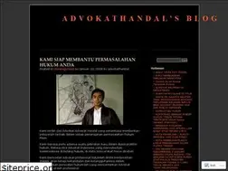 Sites similar to advokathandal.wordpress.com