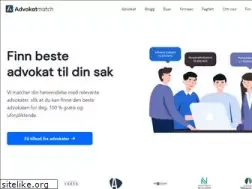 Sites similar to advokatmatch.no
