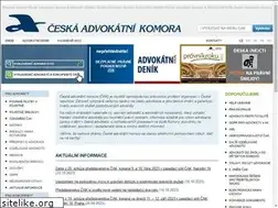 Sites similar to advokatni-komora.cz