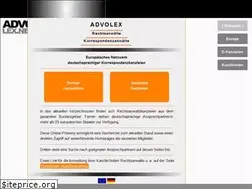 Sites similar to advolex.net