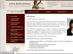 Sites similar to adwokat-kopczynska.com