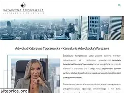 Sites similar to adwokat-topczewska.pl