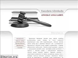 Sites similar to adwokatgabrys.pl