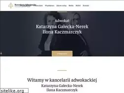 Sites similar to adwokatgalecka.pl