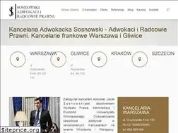 Sites similar to adwokatjsosnowski.pl