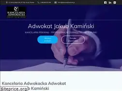 Sites similar to adwokatkaminski.pl