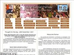 Sites similar to adyargopal.com