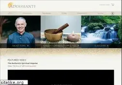 Sites similar to adyashanti.org