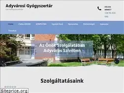 Sites similar to adyvarosigyogyszertar.hu