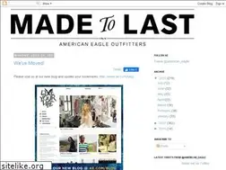 Sites similar to ae-madetolast.blogspot.com
