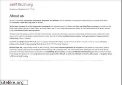 Sites similar to ae911truth.net