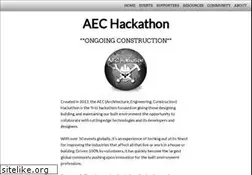 Sites similar to aechackathon.com