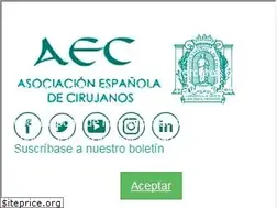 Sites similar to aecirujanos.es