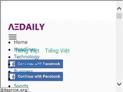Sites similar to aedaily.net
