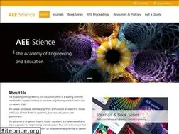 Sites similar to aeescience.org