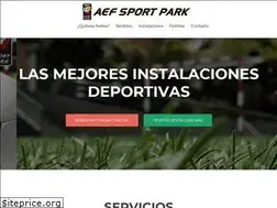 Sites similar to aefsportpark.com