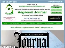 Sites similar to aegaeum.com