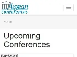 Sites similar to aegeanconferences.org