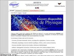 Sites similar to aegeus.org