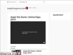 Sites similar to aegisthegame.com