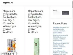 Sites similar to aegondij.hu