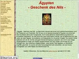 Sites similar to aegypteninfo.de