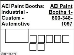 Sites similar to aeipaintbooths.com