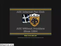 Sites similar to aek.com