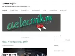 Sites similar to aelectrik.ru