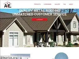 Sites similar to aemetalroofing.com
