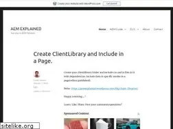 Sites similar to aemexplained.wordpress.com