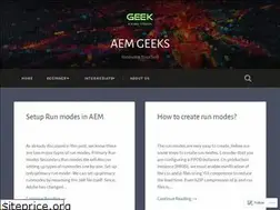 Sites similar to aemgeeks.wordpress.com