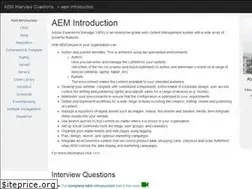 Sites similar to aeminterviewquestions.com