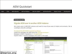 Sites similar to aemquickstart.in