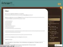 Sites similar to aenfanger.wordpress.com