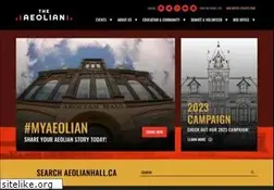 Sites similar to aeolianhall.ca