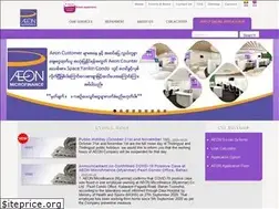 Sites similar to aeonmicrofinance.com.mm