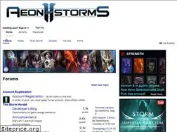 Sites similar to aeonofstorms.com