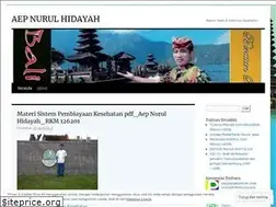 Sites similar to aepnurulhidayat.wordpress.com