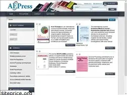 Sites similar to aepress.sk