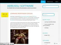 Sites similar to aeriussoftware.wordpress.com