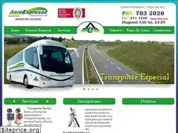 Sites similar to aeroexpresos.net
