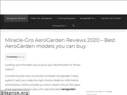 Sites similar to aerogardenreviews.info