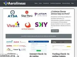 Sites similar to aerolineasweb.com