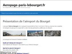 Sites similar to aeropage-paris-lebourget.fr